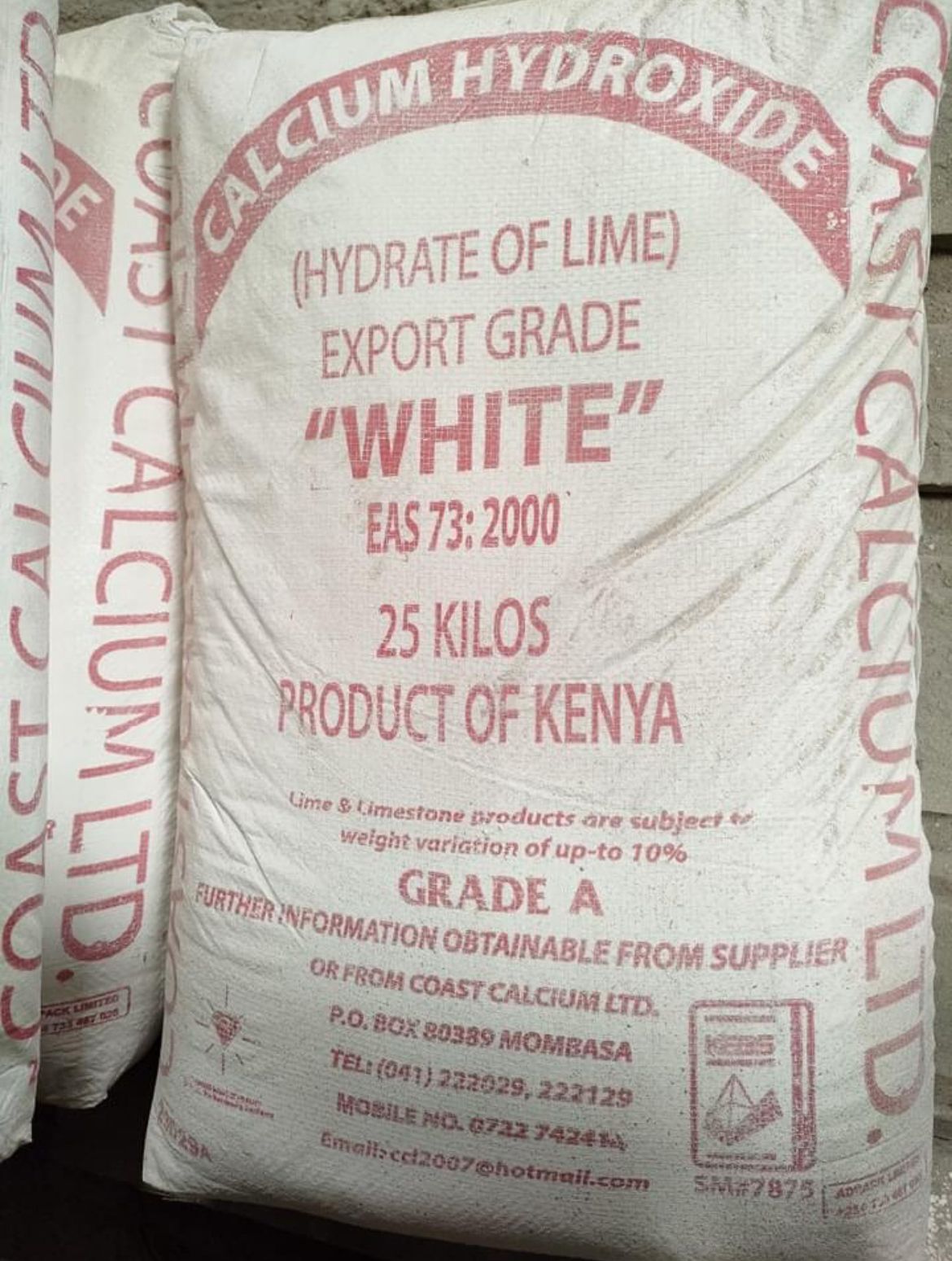 Bamburi Cement bags in Nairobi